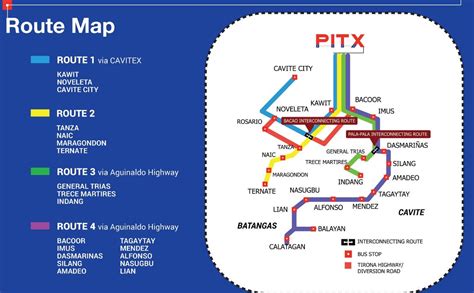 Parañaque Integrated Terminal Exchange Map .